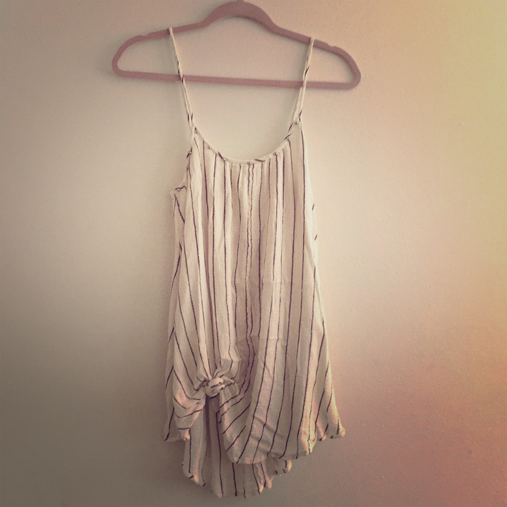 Striped Coverup